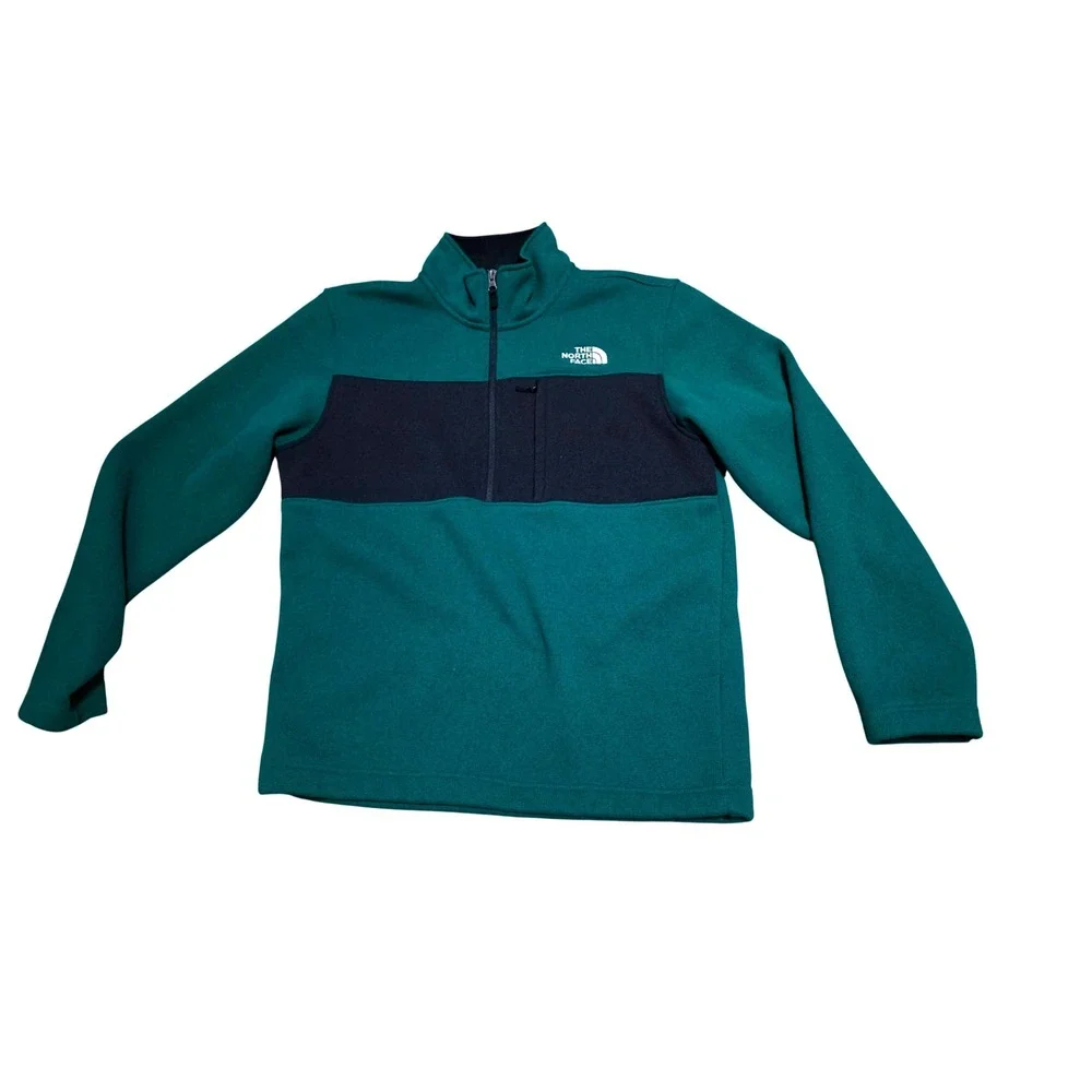The North Face Gordon Lyons 1/2‎ Zip Jacket Fleece Evergreen Men's Size Medium
